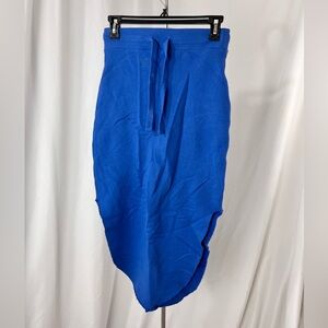 Frank & Eileen ‘Donegal’ Blue fleece skirt